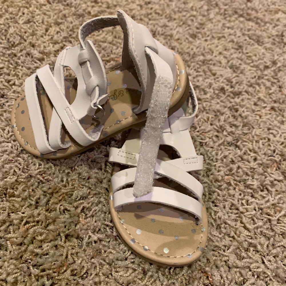 Cat and jack sandals size 6  Like new condition